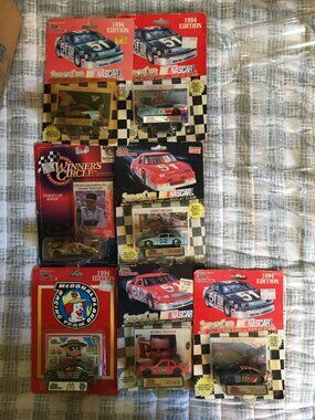 Collection of Old Diecast Nascar Models